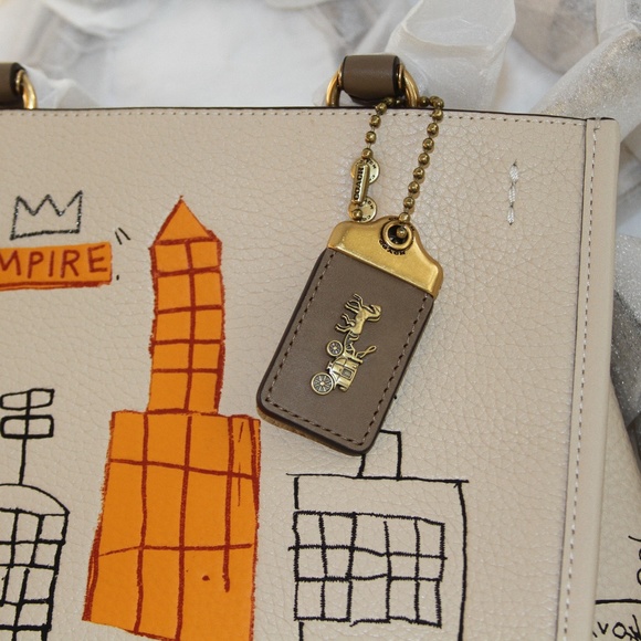 COACH Jean-Michel Basquiat Rogue 25 Satchel Shoulder Bag - Picture 4 of 12